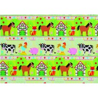 Kids Premium Coated Gift Wrap 7A2282 (250m x 70cm)